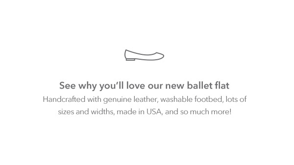 You'll love San Antonio Shoemaker's new flat